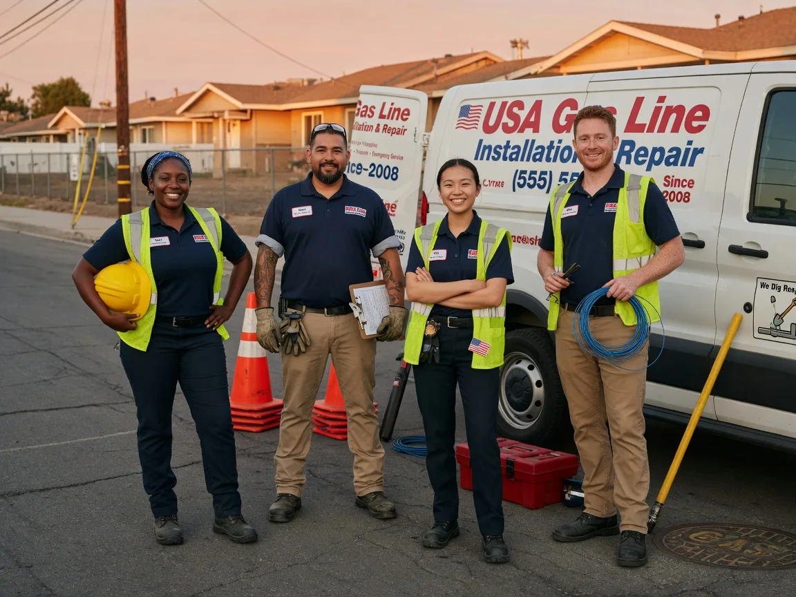 Gas Line Installation company in Collinston, UT